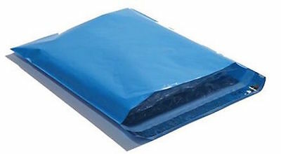100 14x17 Blue Poly Mailers Shipping Envelopes Couture Boutique Shipping  Bags
