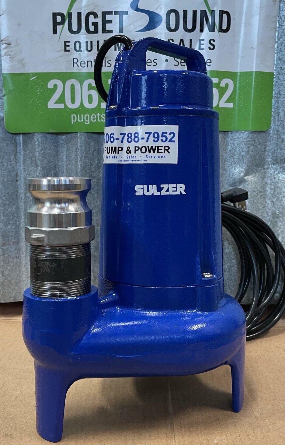 2" Submersible Pump,wastewater/sewage  Sulzer Model Ej05w-2 *new In Box*