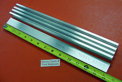 10 Pieces 3/4" X 1-1/4" ALUMINUM 6061 FLAT BAR 4" long Extruded Solid Mill Stock