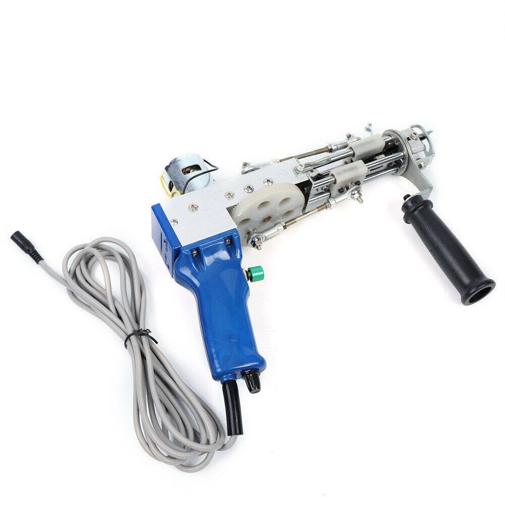Handheld Electric Tufting Gun Cut Pile Carpet Weaving Flocking Machine 9-21mm