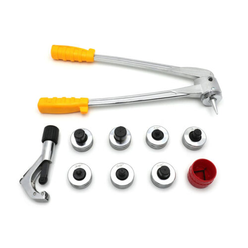 HVAC Tools Flaring Tool for Aluminum Pipes Copper Pipes Hydraulic Tube Expander 10-28mm CT-300A Hydraulic Pipe Expander 