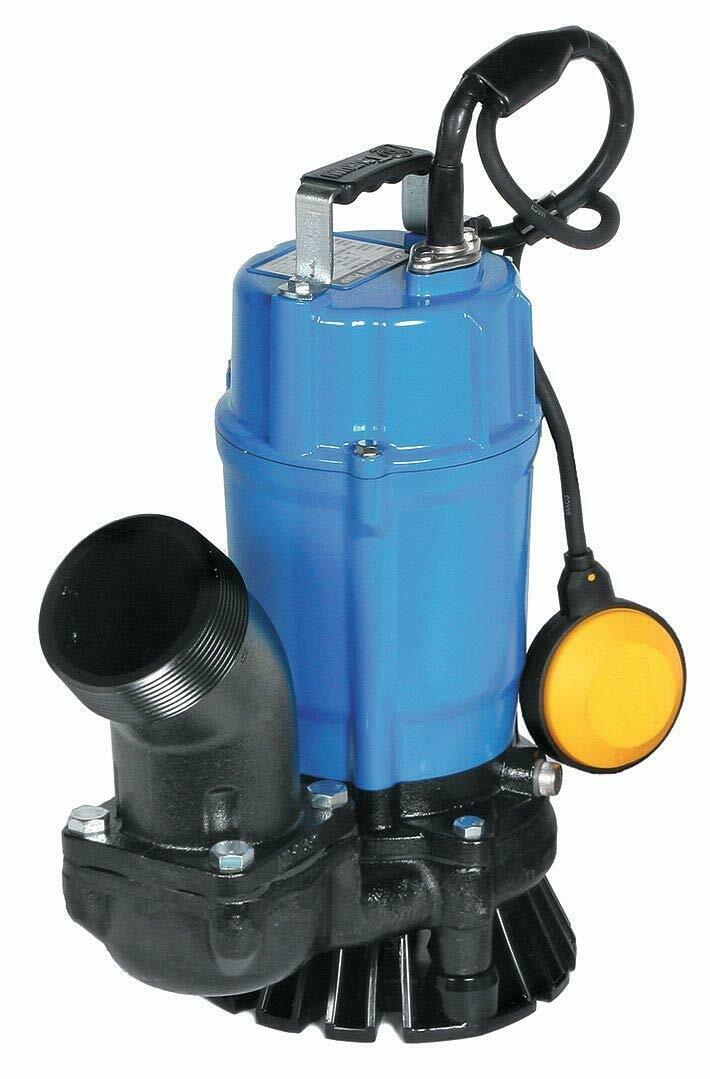 Tsurumi Hsz3.75s; Float Operated Submersible Trash Pump W/agitator, 1hp, 115v