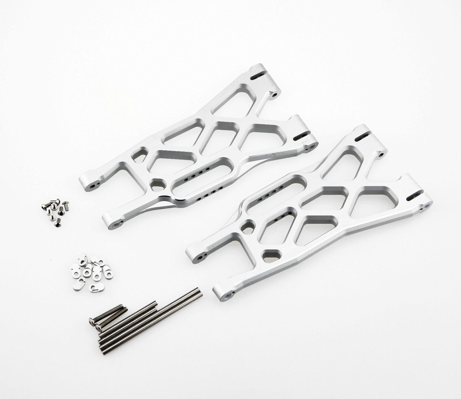 2pc GDS Racing Front Knuckle Arms Silver for Traxxas X-MAXX 1/5 RC Truck