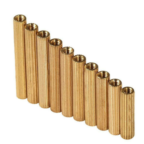 M2 Female Brass Threaded Column Standoff Support Pillars Brass Standoff  Spacer