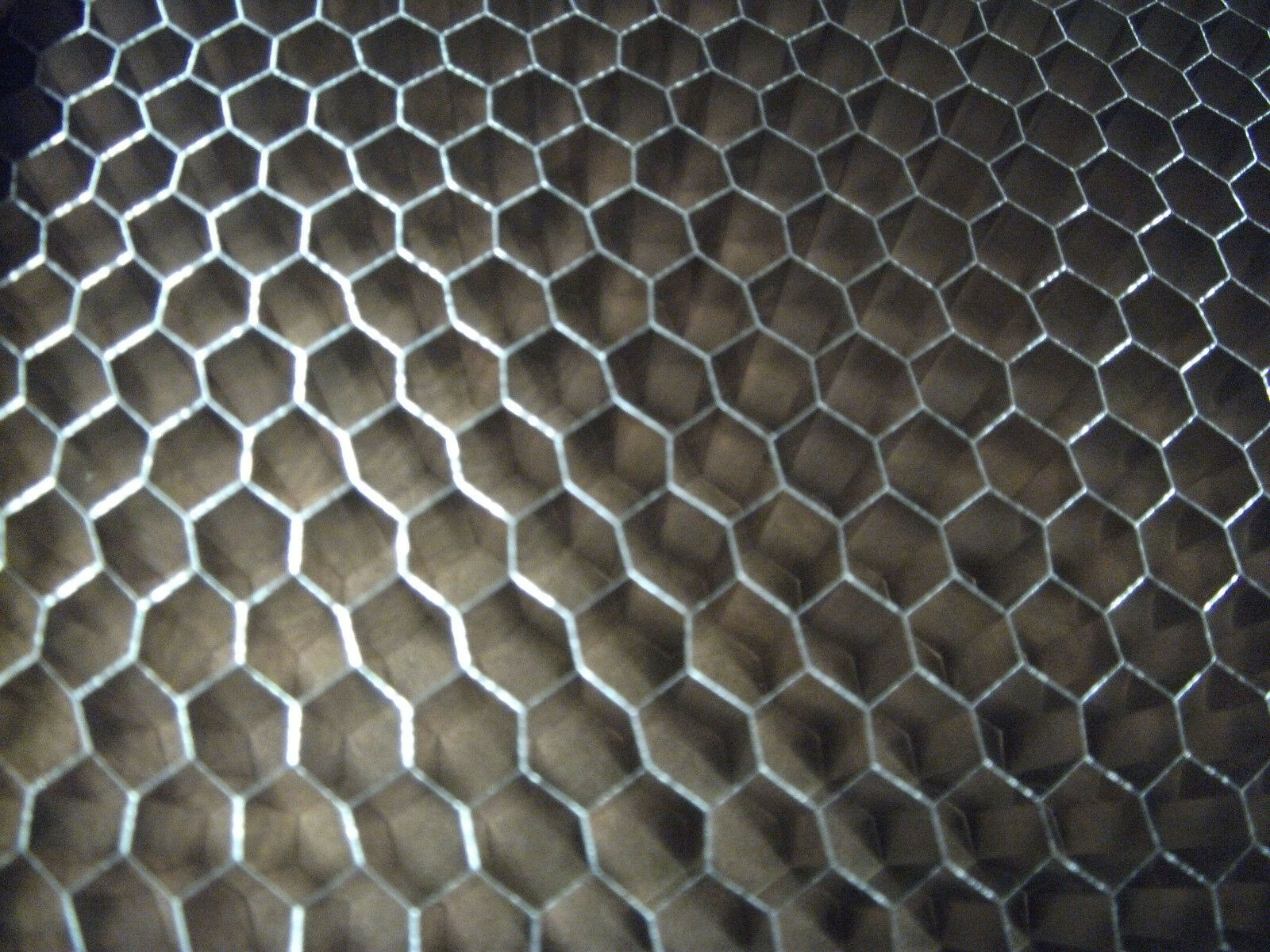 24"x24" T=1.00" 1/4" Cell Laser Bed Replacement Honeycomb Core Sheet