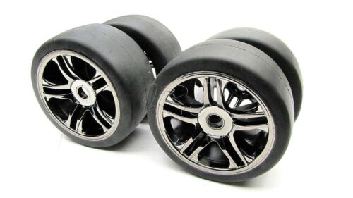 Xo-1 Tires Front/rear (#6479 & # 6477) Set Of 4 Wheels Tyres Traxxas 64077-3