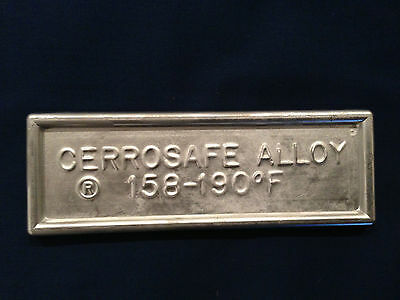 Cerrosafe 160-190 Chamber Casting Alloy 1/2 Lb.ingot