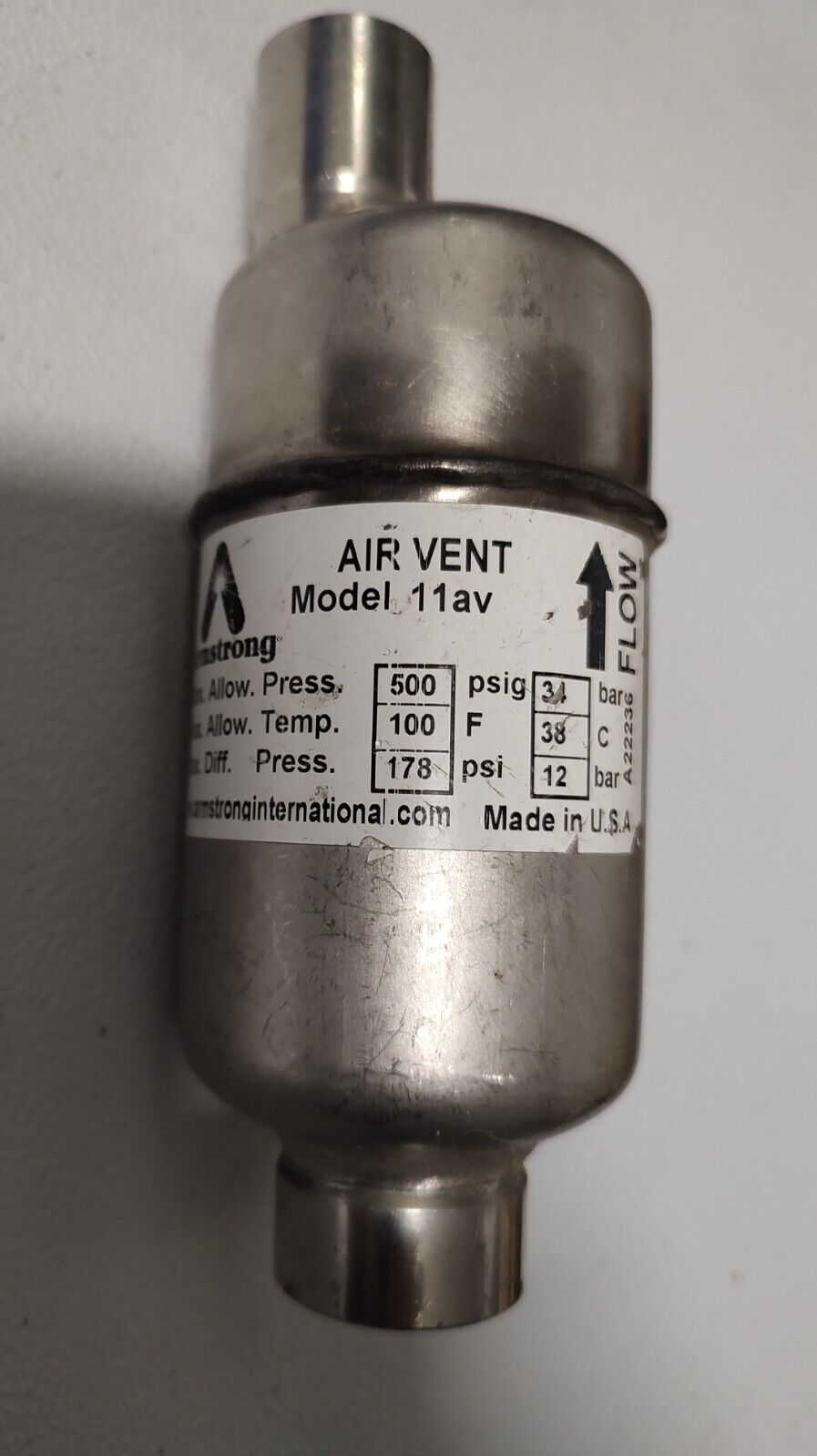 Air Vent Armstrong Model 11av