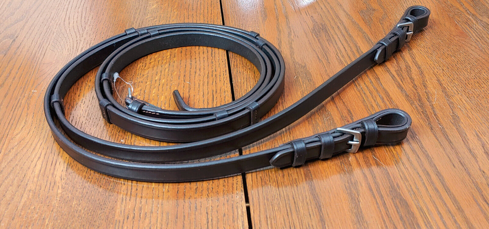 Bobby's New Signature Series Leather Reins W/ Stops Brown 55” $104.45 Bridle