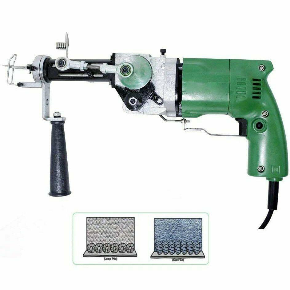 Electric Hand Rug Tufting Gun Portable Carpet Woven Machine Ac 220v 50~60hz 240w
