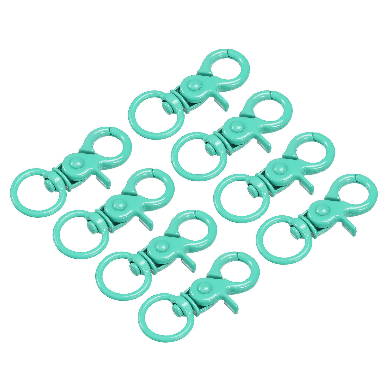 44mm Swivel Clasps Lanyard Snap Hook Claw Clasp For Diy Light Green, 8pcs