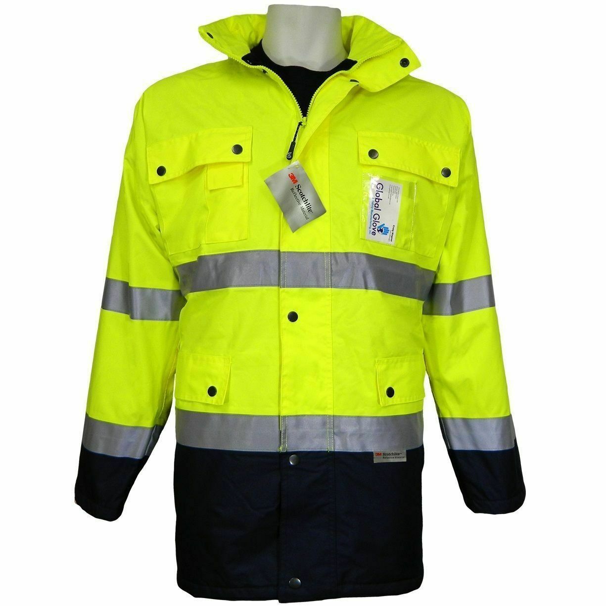 MCR Safety RiverCity 267 60" Classic Black Raincoat w/ Detachable Hood