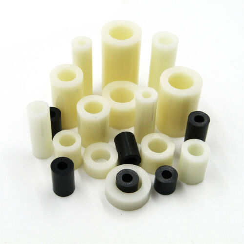 Plastic Nylon Round Non-thread Column Standoff Spacer Abs Washer For Pcb Board