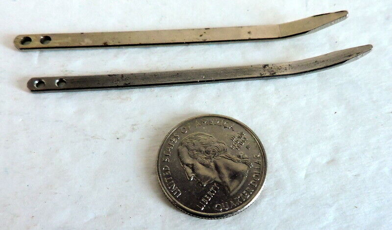 Braidkin Rug Braider Lacing Needle 3 1/4” Qty 2 Long W/curved End Usa