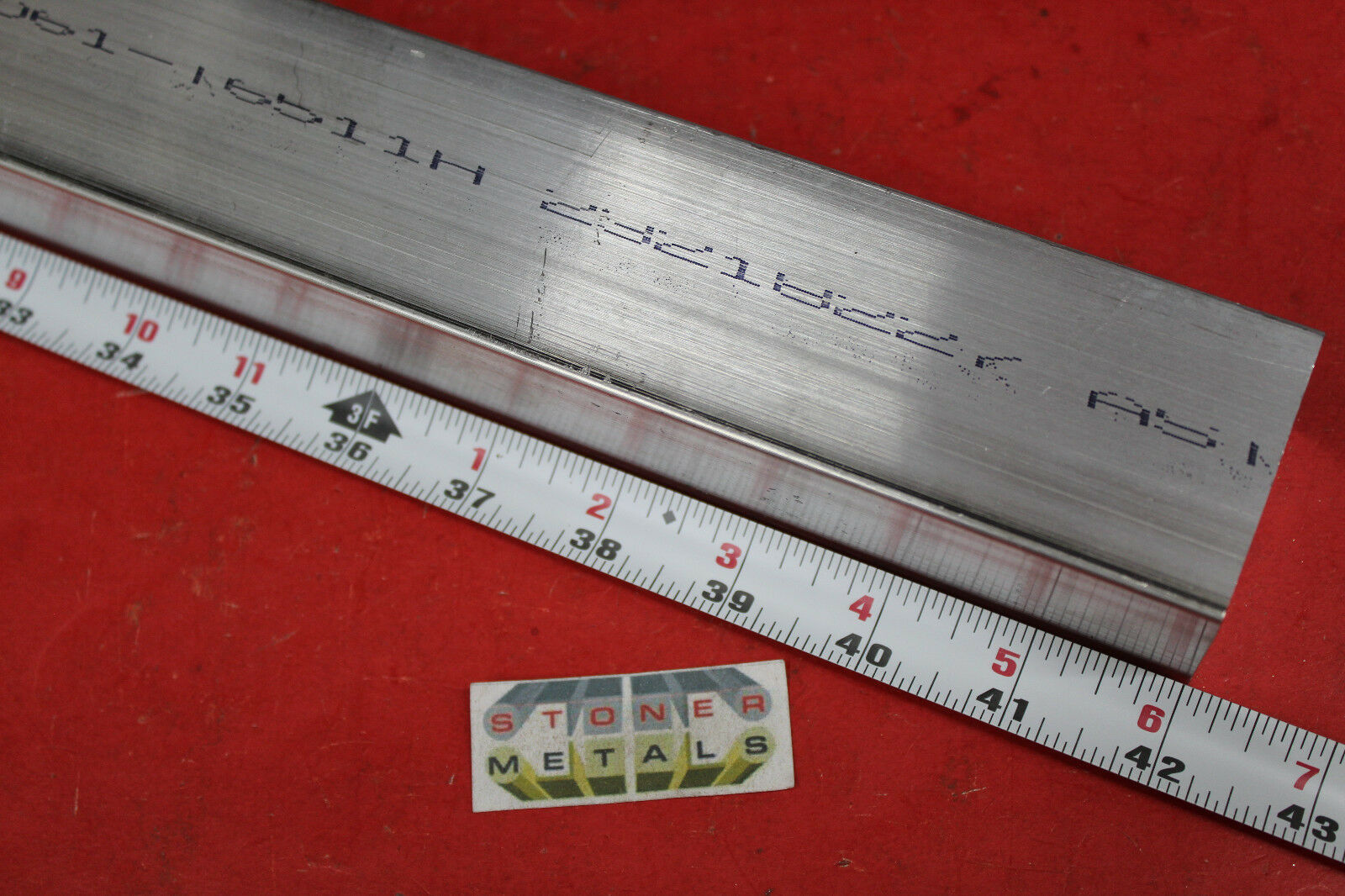 .07/-0 Solid T6511 Mill Stock 1.50 2 Pieces 1-1/2 X 3 Aluminum 6061 Extruded BAR 6 Long 