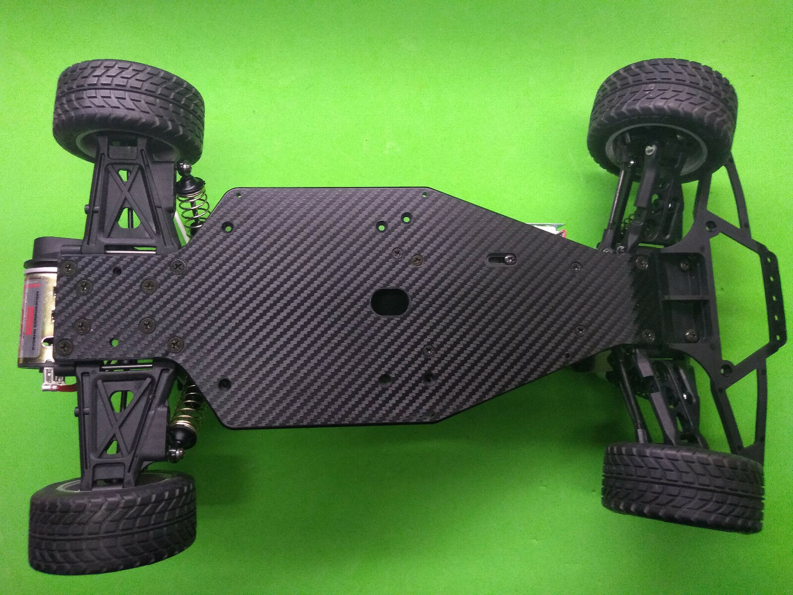 KYOSHO ULTIMA SCALE SERIES F40 300ZX 911 Chassis SKIN BK CARBON FIBER protector