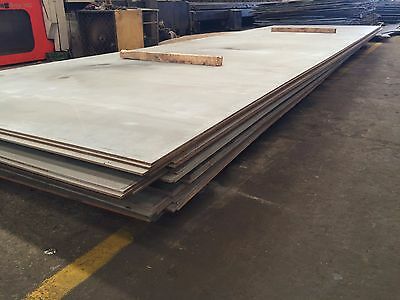 1/2" .500 HRO Steel Sheet Plate 6" x 6" Flat Bar A36