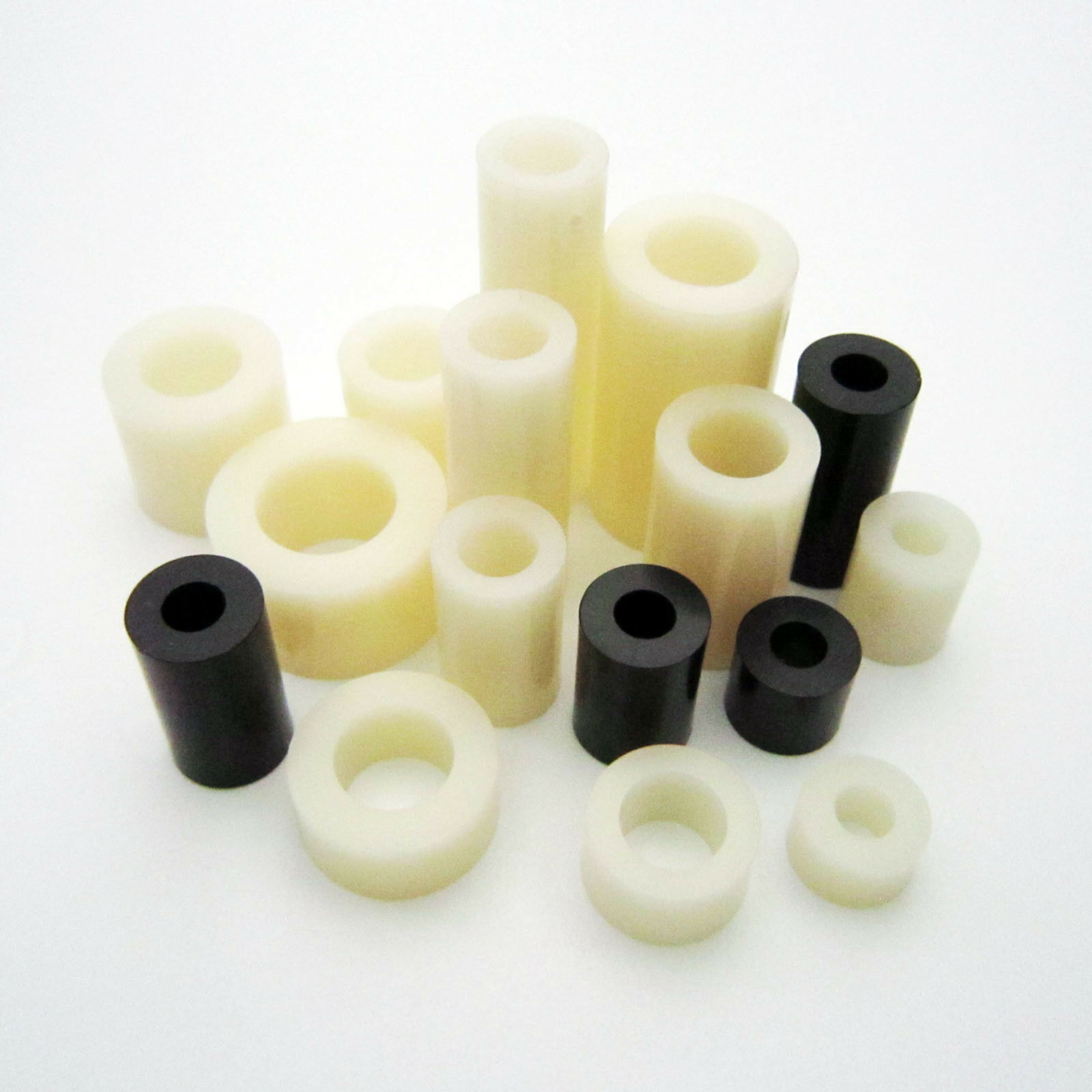 Abs Plastic Nylon Round Non-thread Column Standoff Spacer Washer M3m8 Screw Bolt